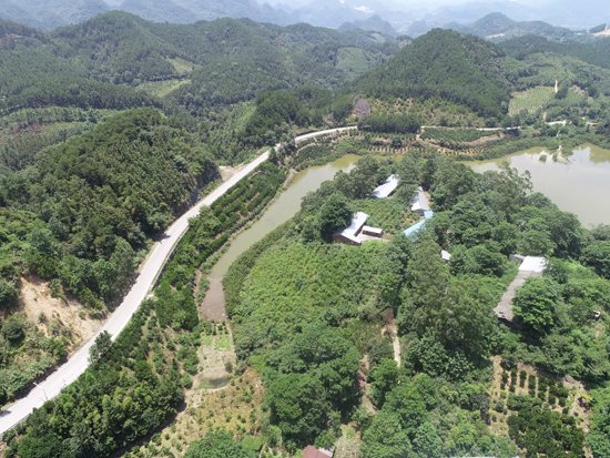 桂林市灵川县芦田小流域现状。广西水利厅供图